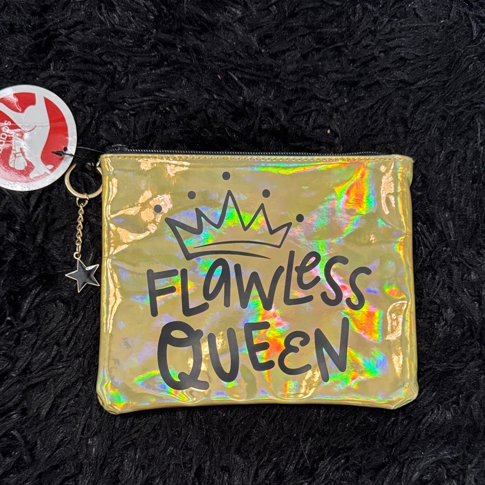 Flawless Queen Holographic Pouch